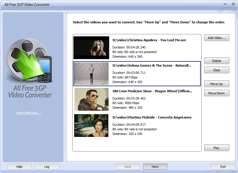 Free 3GP Converter Software All Free 3GP Video Converter to Convert