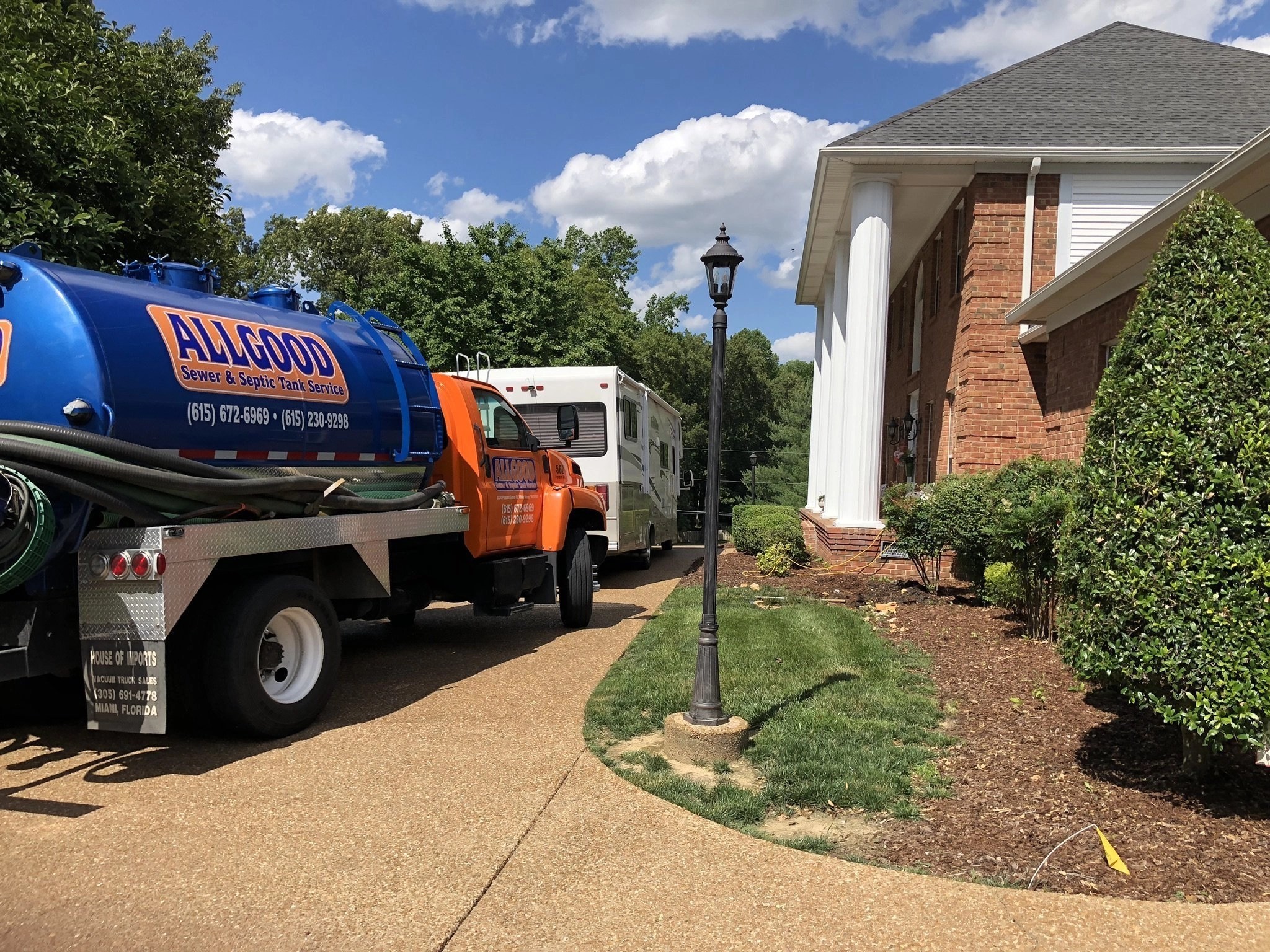 Septic Pumping White House, TN Allgood Sewer & Septic Tank Service