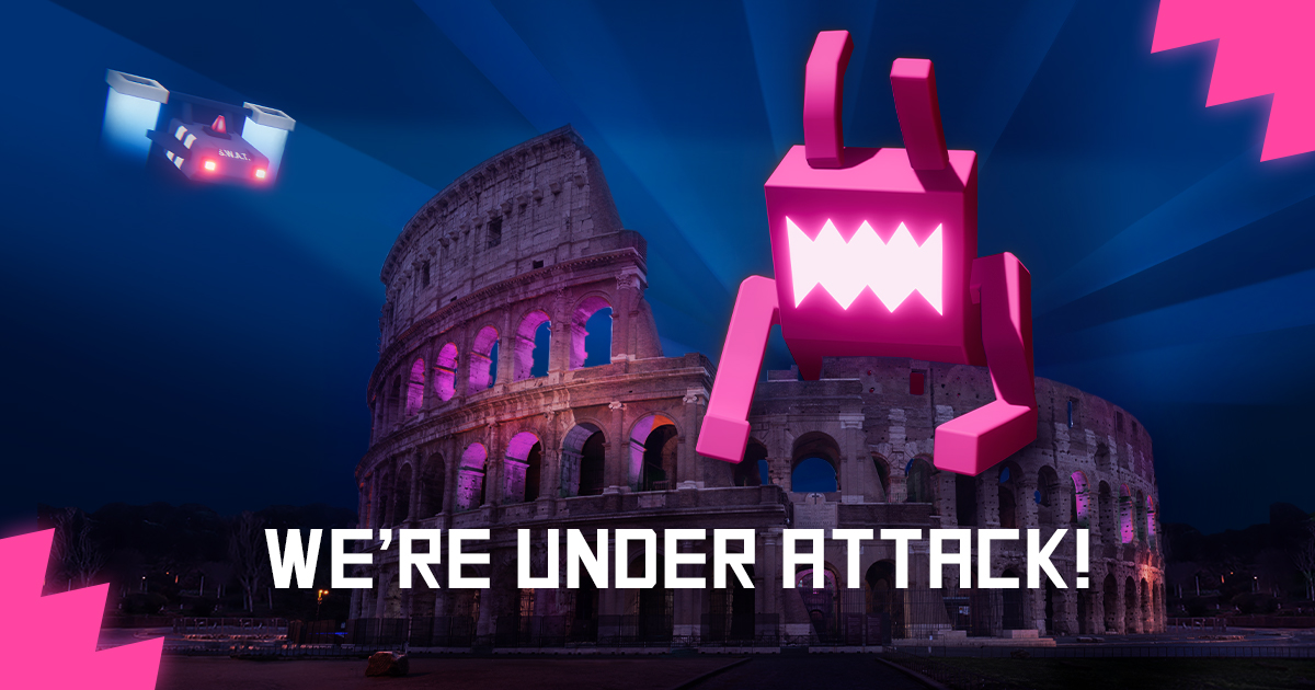 'It came from space and ate our brains' We're under attack! All in