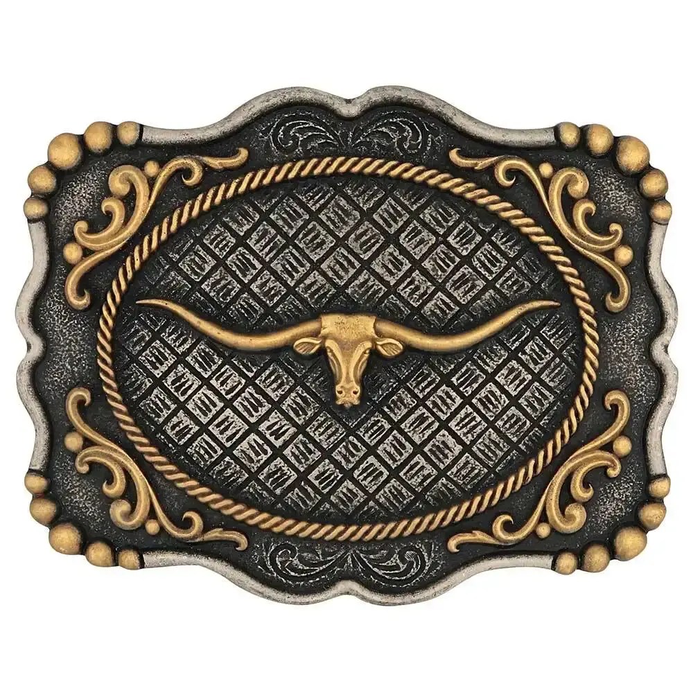 Buy Montana Jewellery Framed Longhorn Attitude Buckle (A1003P) Online