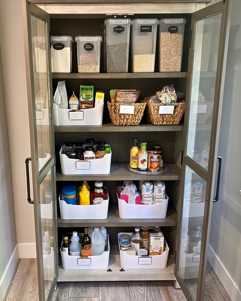 The Best Pantry Alternative Creating a Pantry in a Small Kitchen All