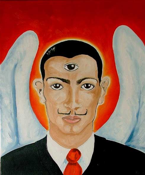 Famous Portrait Paintings Marlon Brando Salvador Dali Famous Art