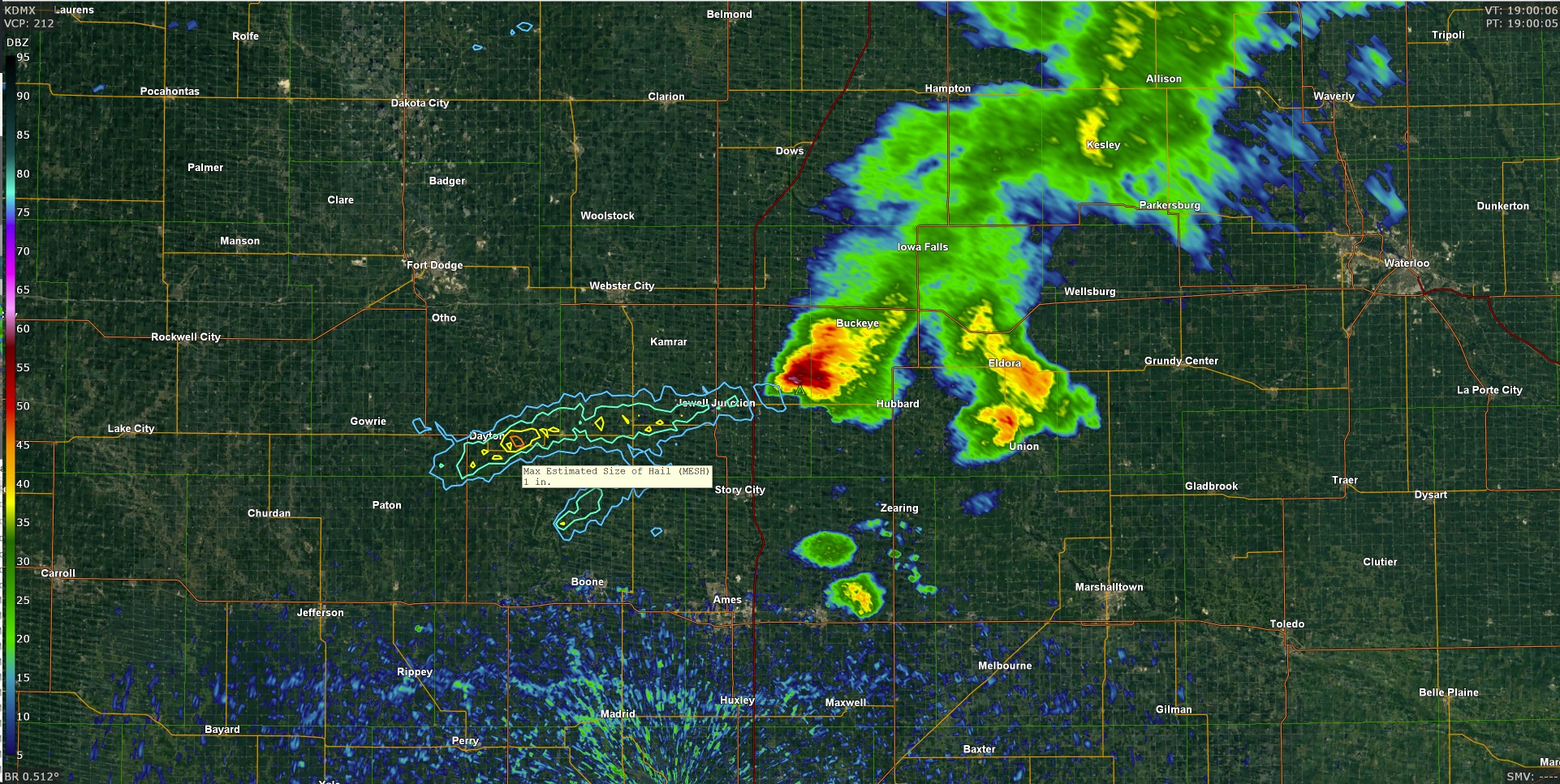Storm Chaser AllisonHouse Weather Data