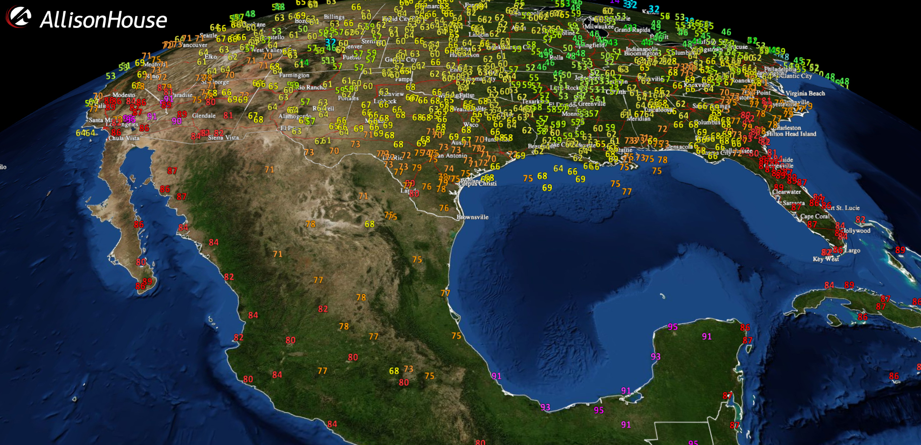 Storm Hunter Screenshots AllisonHouse Weather Data