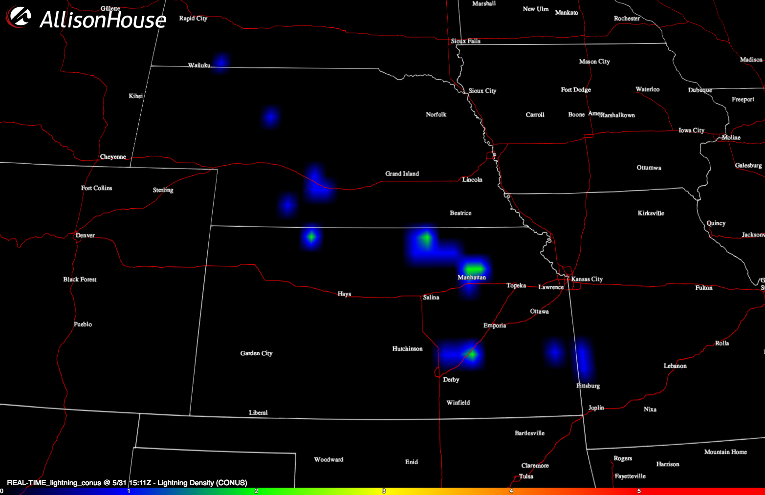 Storm Hunter Screenshots AllisonHouse Weather Data