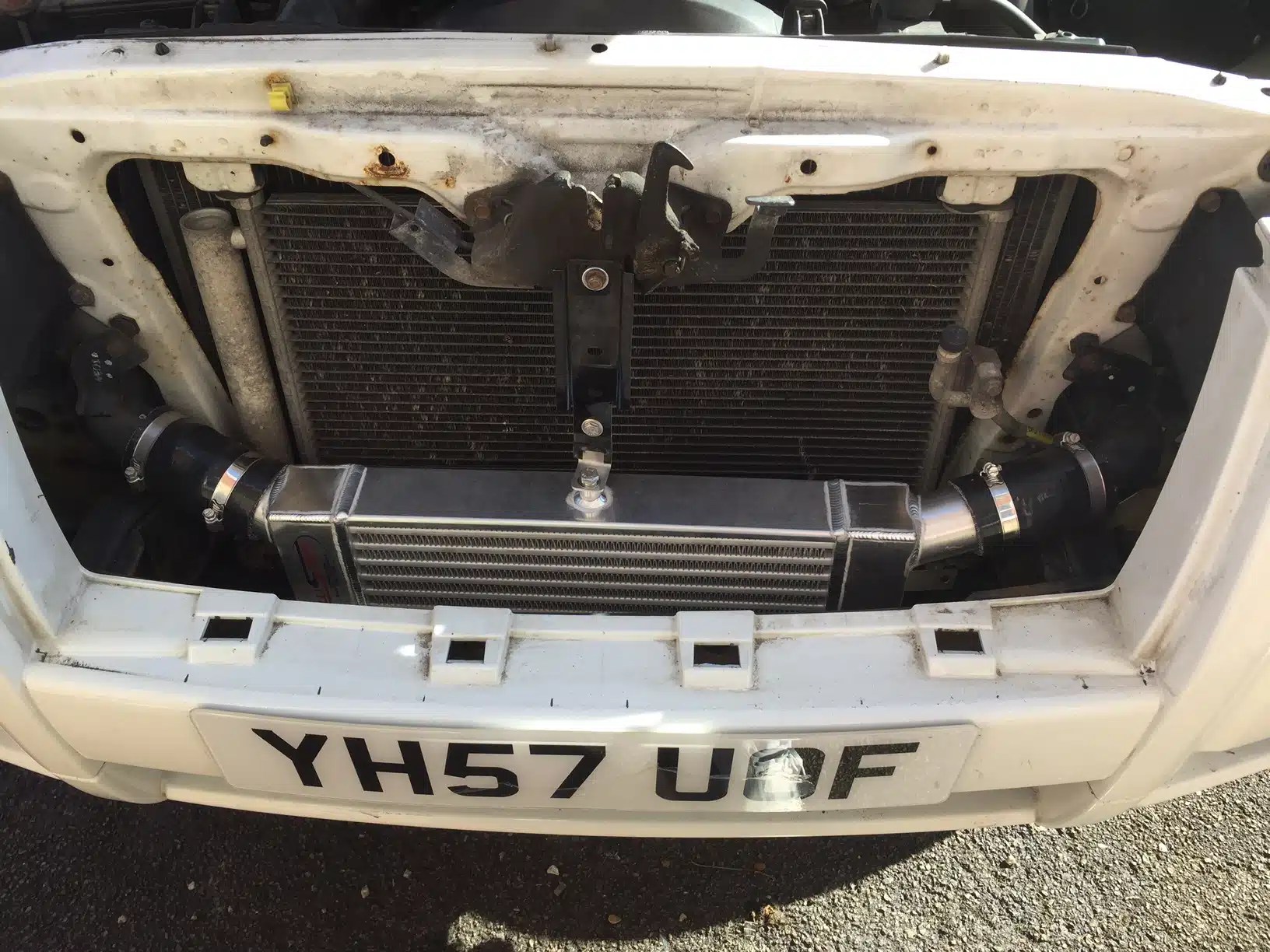 Ford ranger and Mazda B2500 2.5L uprated intercooler kit AlliSport