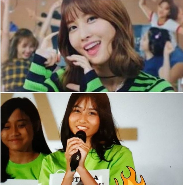 Indonesian idol trainee shocks netizens with her crazy resemblance to