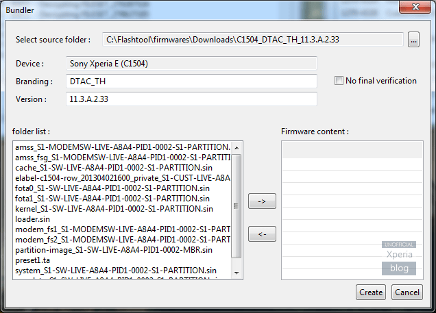 Sony Xperia Flashing Software (Flash Tool) Latest Version