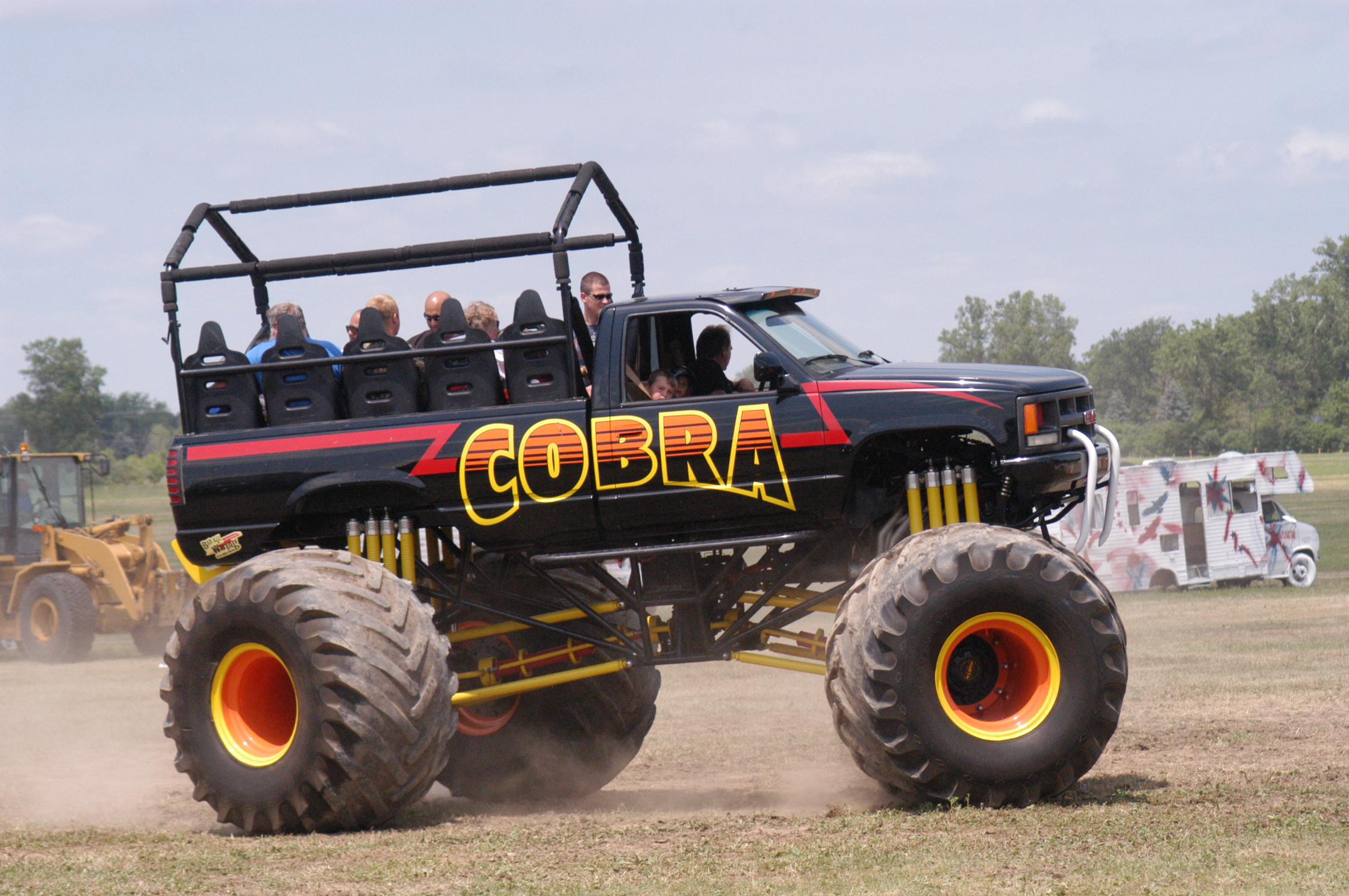 Mount Pleasant, Michigan Midwest Monster Truck Events July 7, 2012