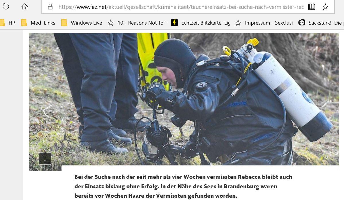 Rebecca Reusch Leiche Gefunden / Rebecca reusch leiche gefunden. 💋