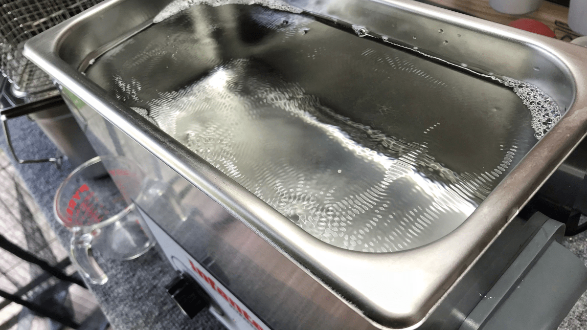 Cleaning a Rimfire Suppressor with the Infante S6 Ultrasonic Cleaner