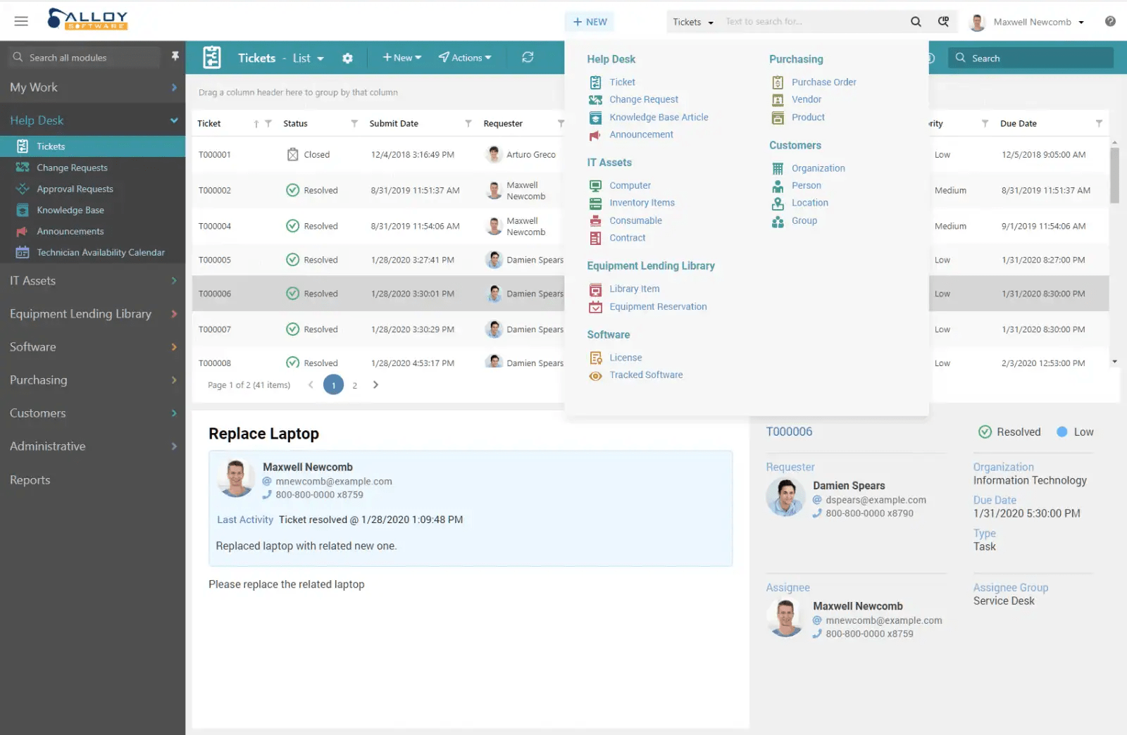 IT Service Desk Software With IT Asset Managment Capabilities