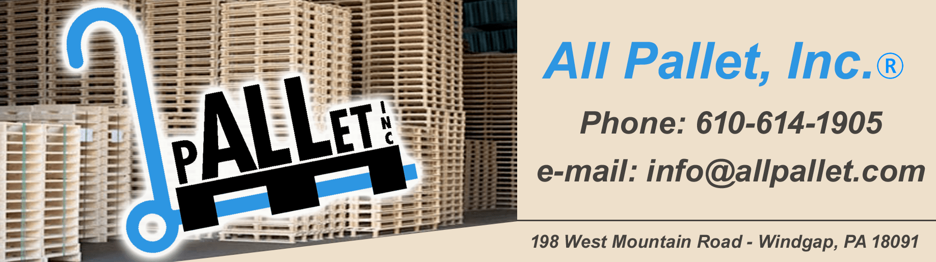 All Pallet, Inc. Regional Pallet Management Company.
