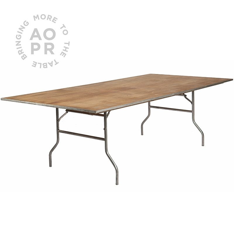4foot x 8foot Rectangular Table All Occasions Party Rental