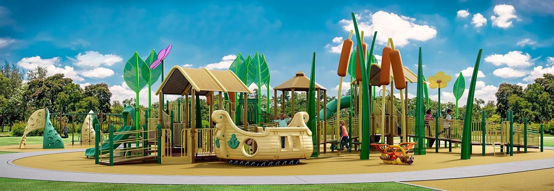 Our Products Playground Equipments Park Shelters & Furnishing All