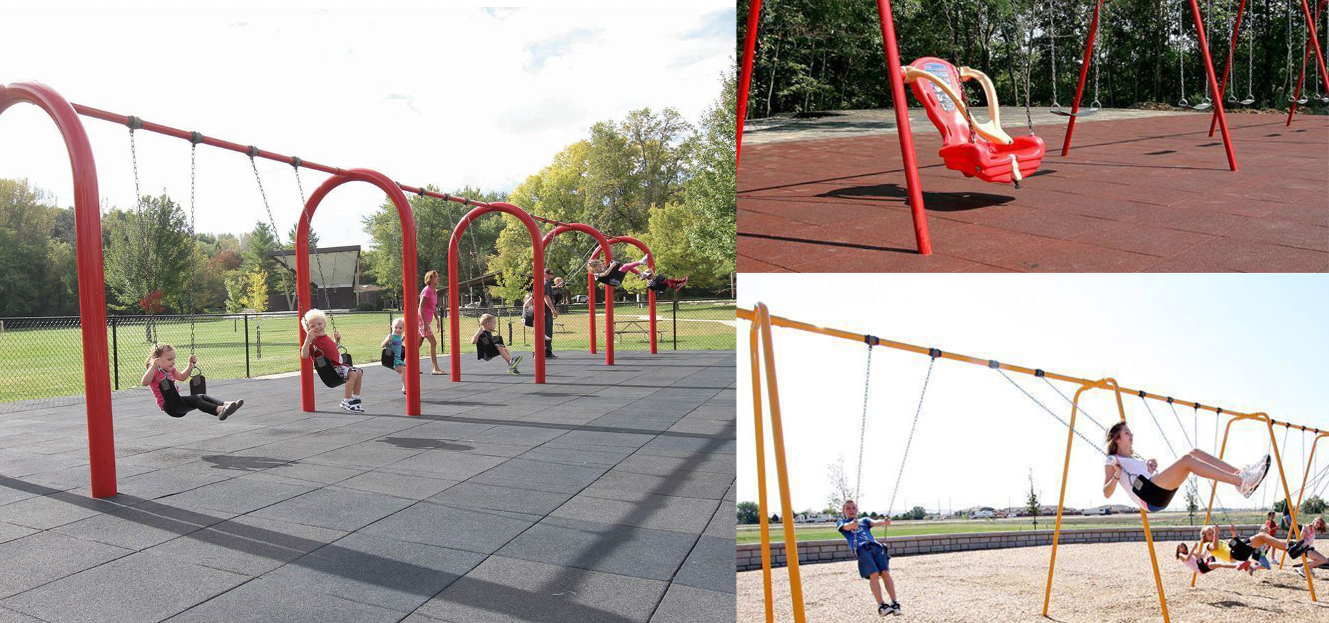 Swing Parts for Playgrounds All Play Inc.