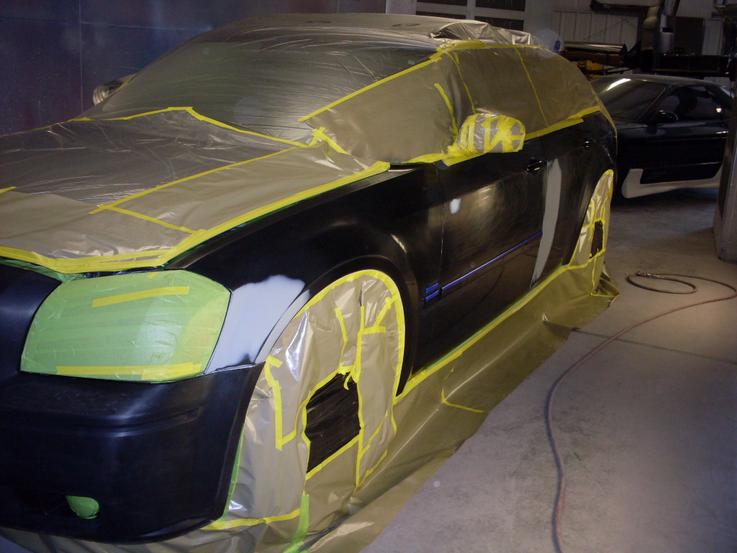 Collision at Allred's Rods and Customs