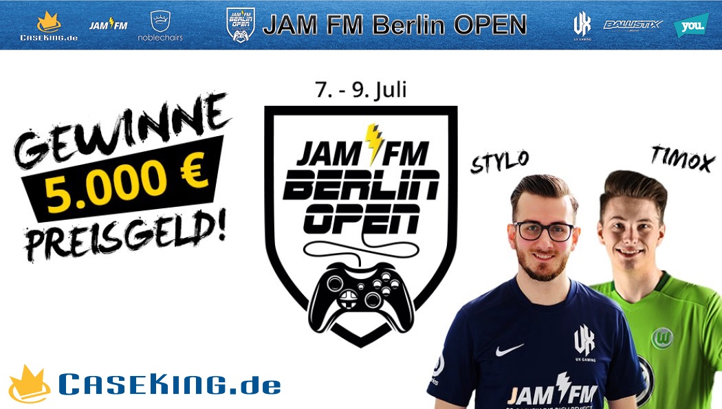 Caseking präsentiert die JAM FM Berlin Open