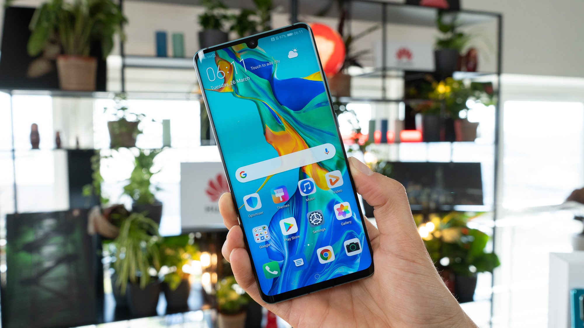 Huawei P30 Pro FirmwareUpdate mit Benachrichtigungen für das AlwaysOnDisplay