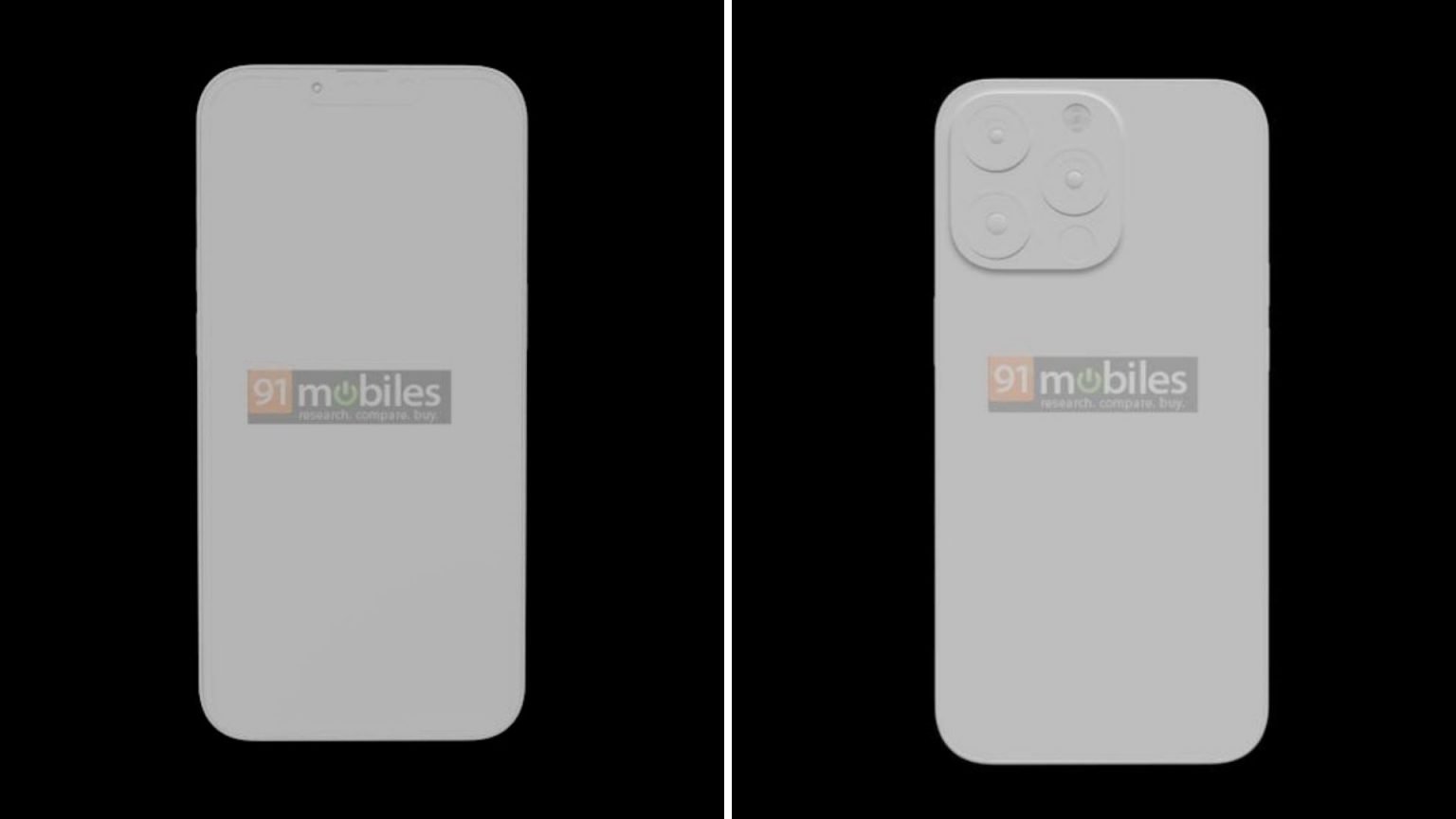 iPhone 13 Pro Erste Render zeigen Design wie beim iPhone 12 Pro