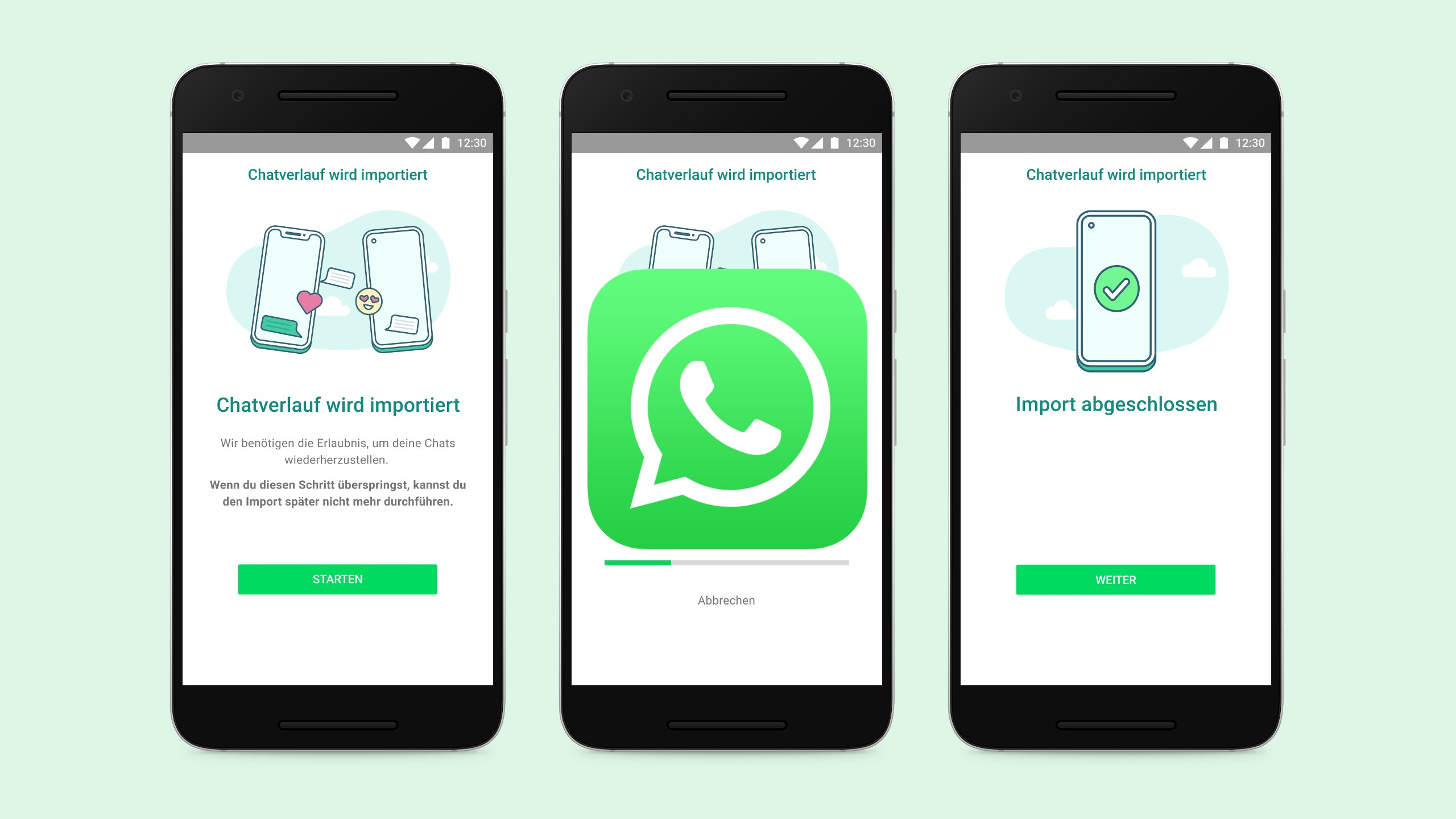 Offizielles Tool WhatsAppChats von Android auf iOS übertragen
