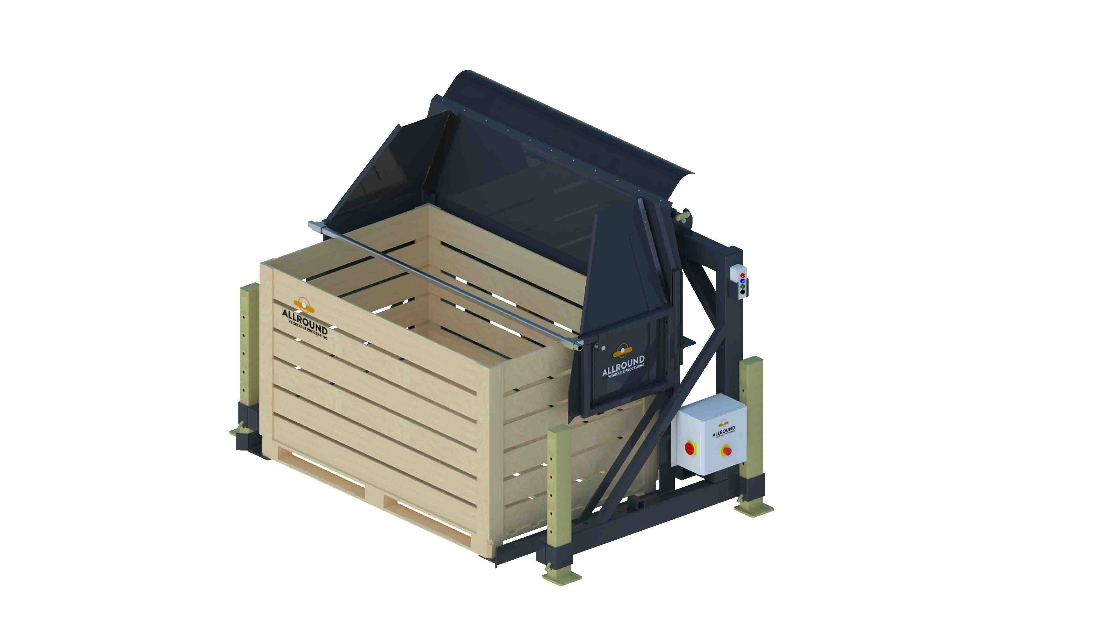 Box tipper Allround Vegetable Processing