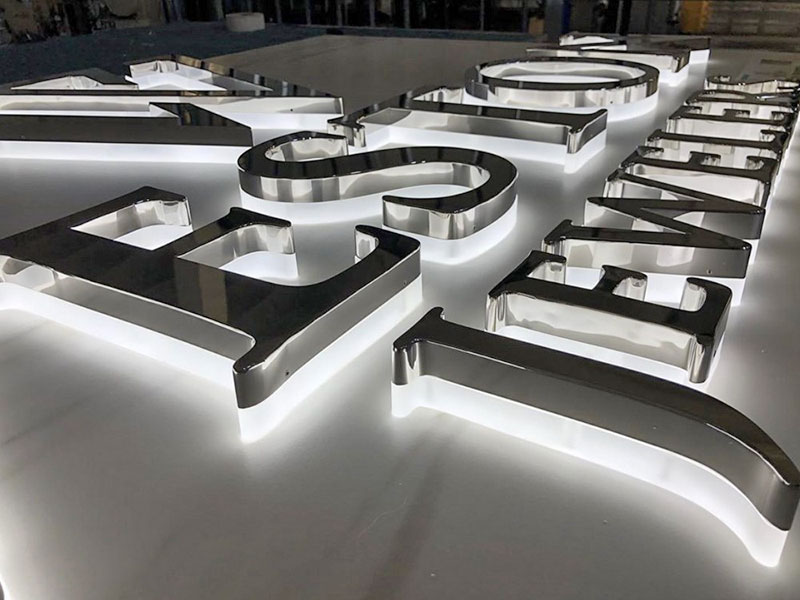 CNC Channel Letter Fabrication 1 All Signs & Printing Inc.