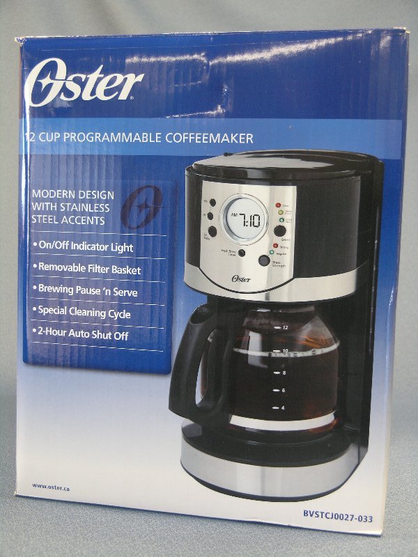 Oster 12 Cup Coffeemaker BVSTCJ0027033 Allsold.ca Buy & Sell Used