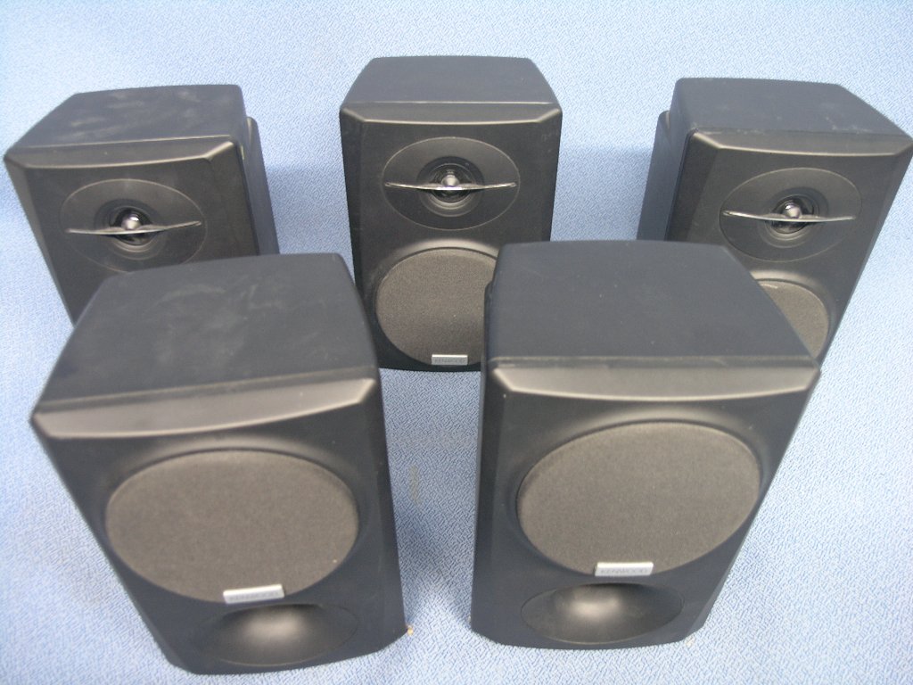Lot of 5 Kenwood KS305HT Surround Speakers 100 Watt Allsold.ca Buy