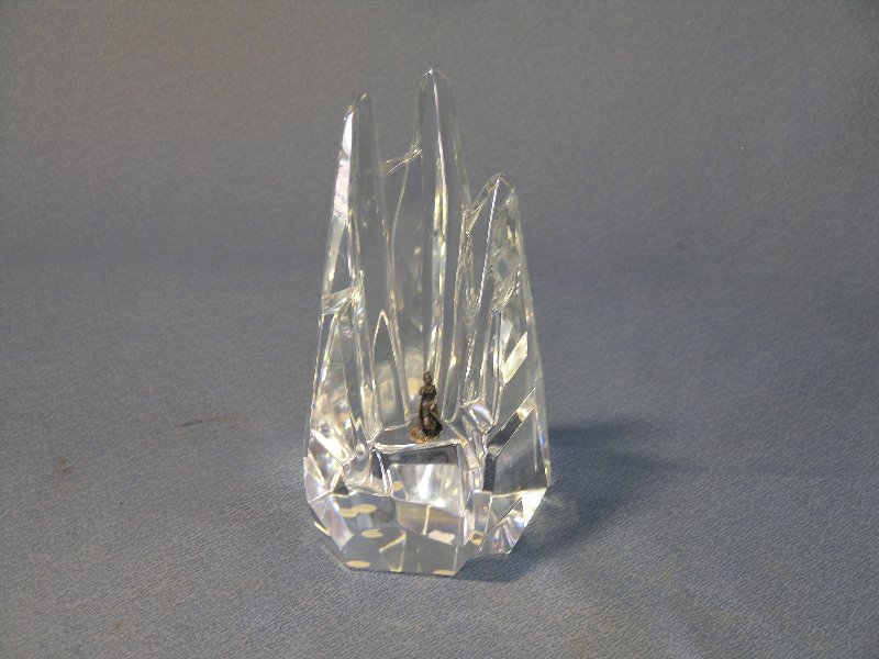Crystal Sculpture by cristal sevres France Iceburg witb Allsold.ca