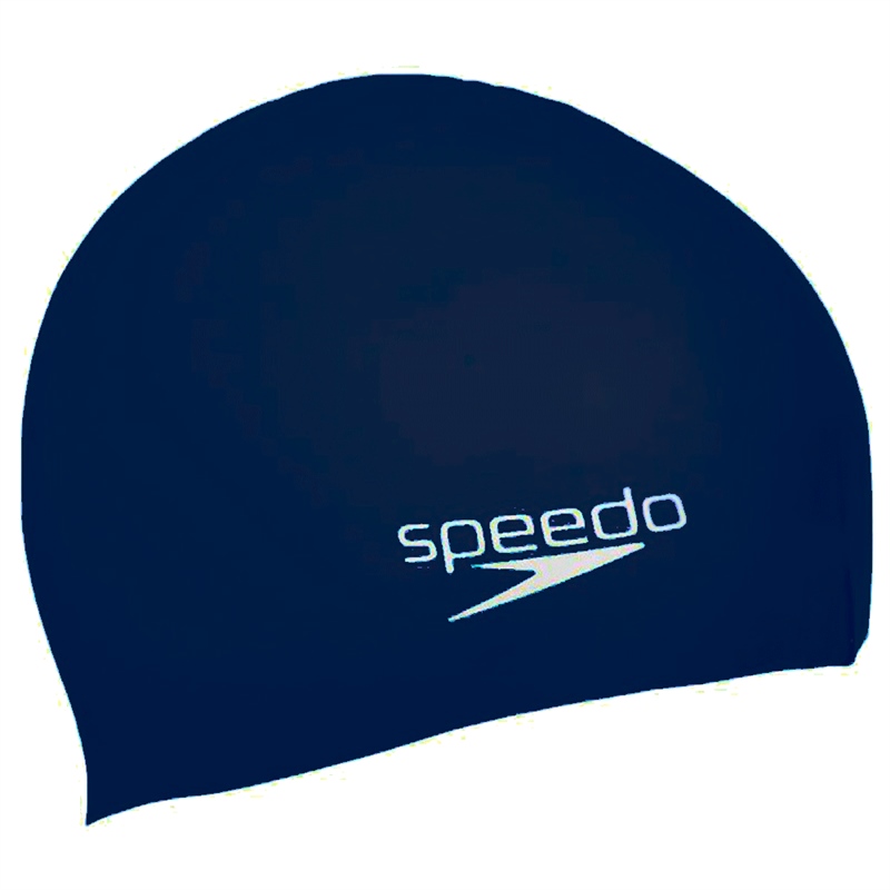 Speedo POLYESTER SWIM CAP ADULT NAVY