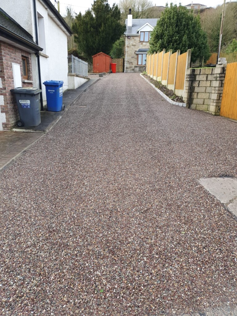 All Stone Driveways Cork — Tar and Chip Driveway Resurfaced in Midleton