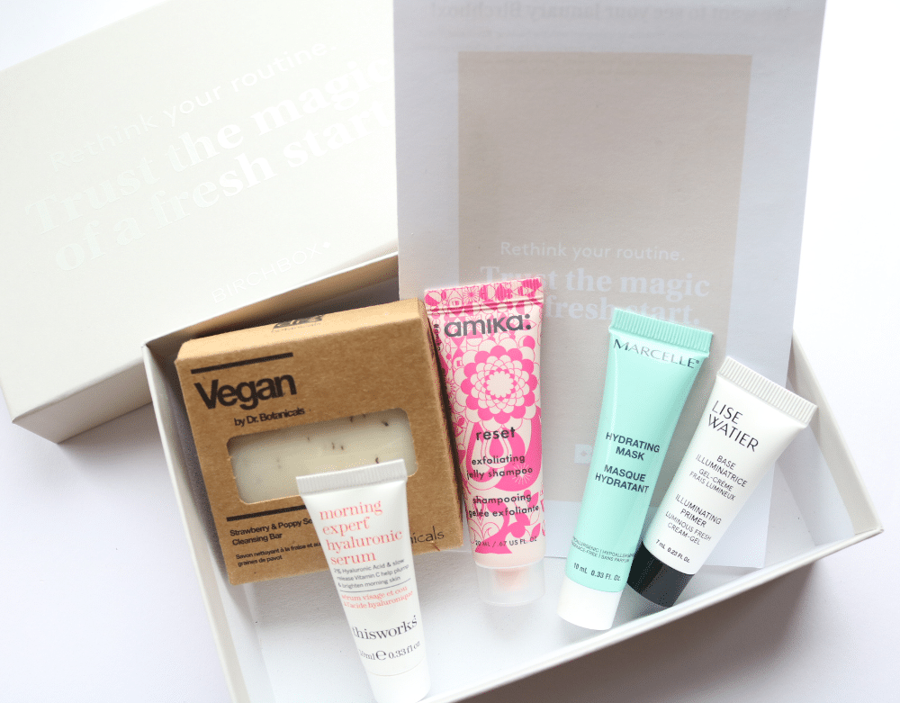 Birchbox January 2021 New Routine All Subscription Boxes UK