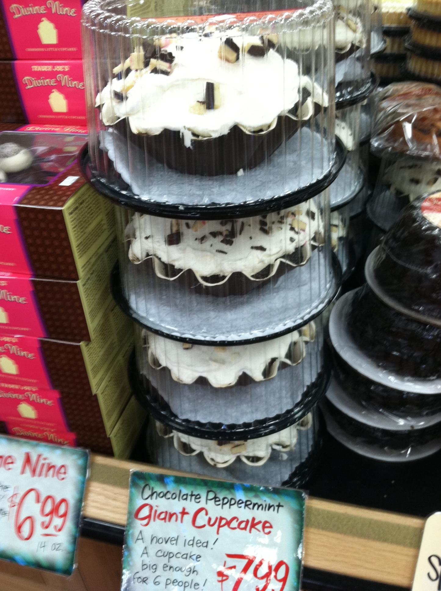 Trader Joe’s Giant Peppermint Cupcake All Things Cupcake