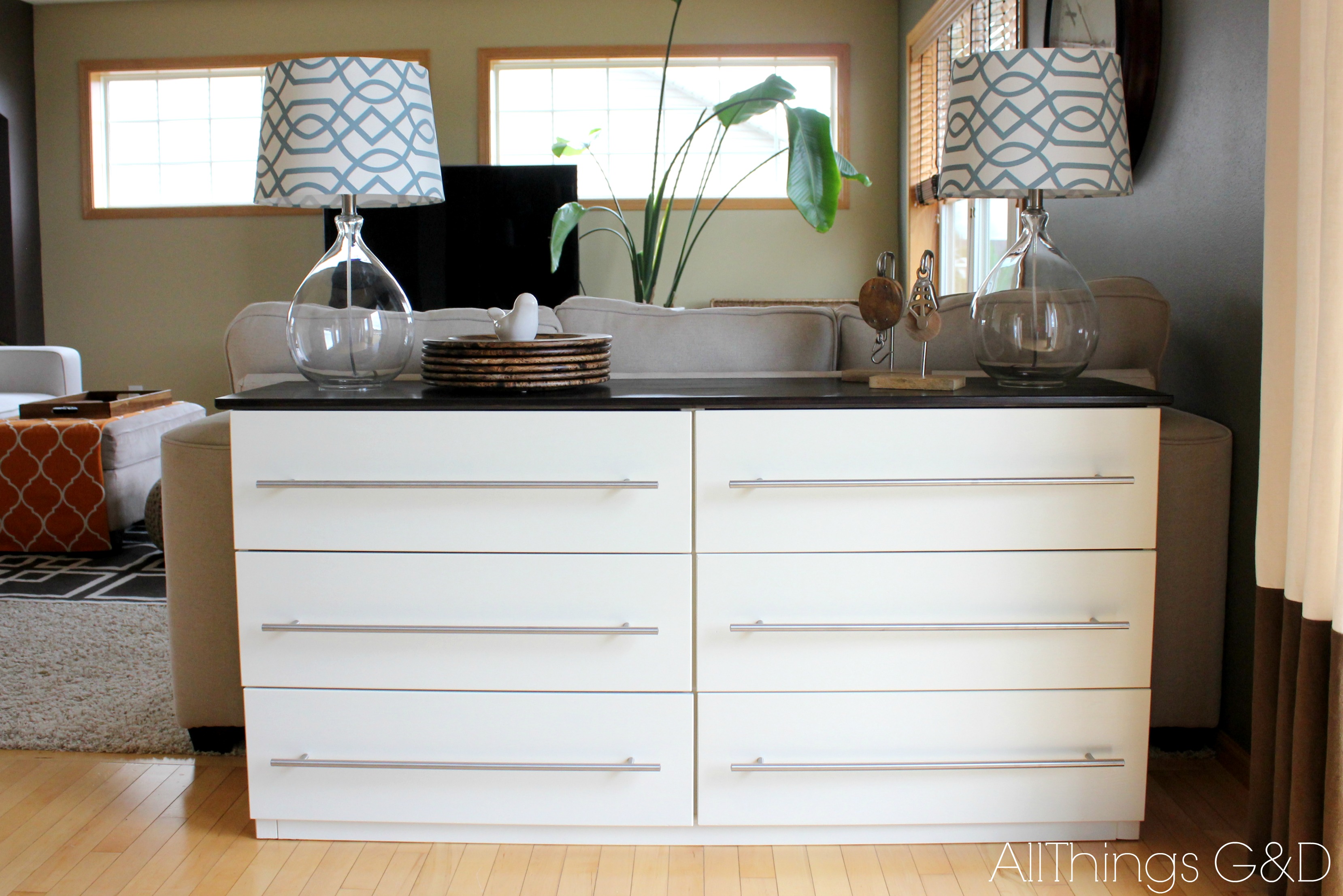 IKEA TARVA Transformed Into a Kitchen Sideboard All Things G&D