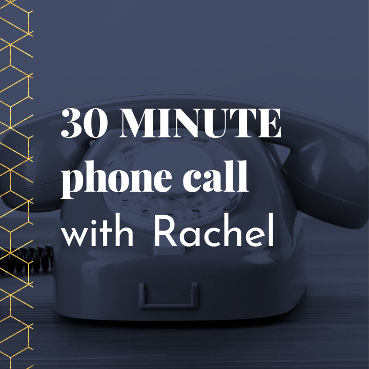 30 minute phone call with Rachel All Things IC