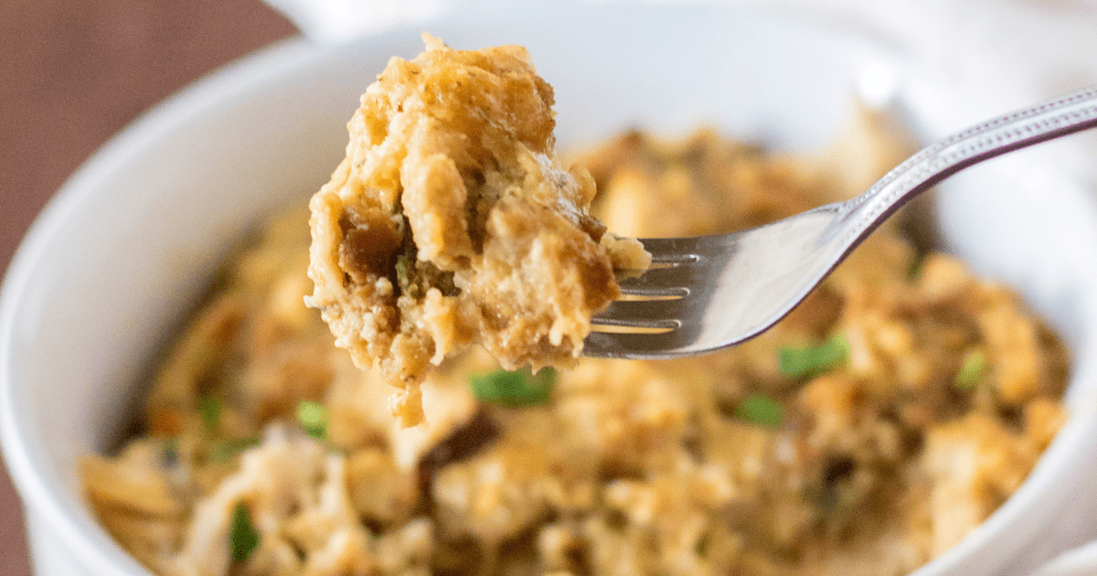 Slow Cooker Turkey and Stuffing Casserole Recipe All Things Mamma