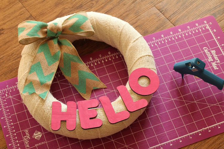 Pool Noodle Wreath Tutorial All Things Target