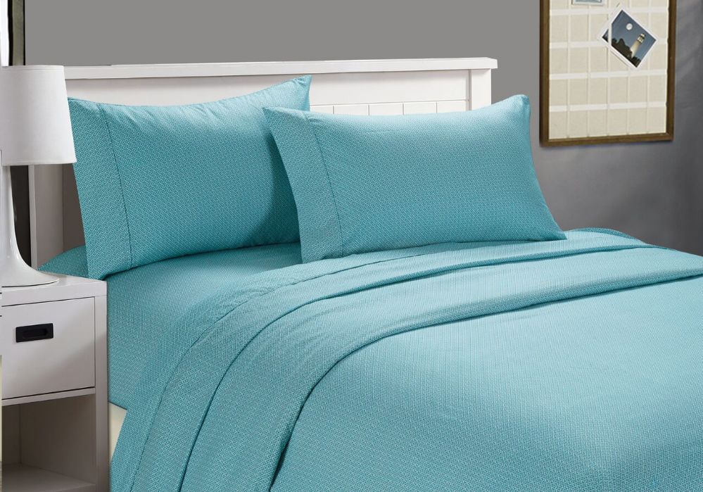 12 Units of Printed Cozy Home Sheet Set Queen Size In Assorted Styles