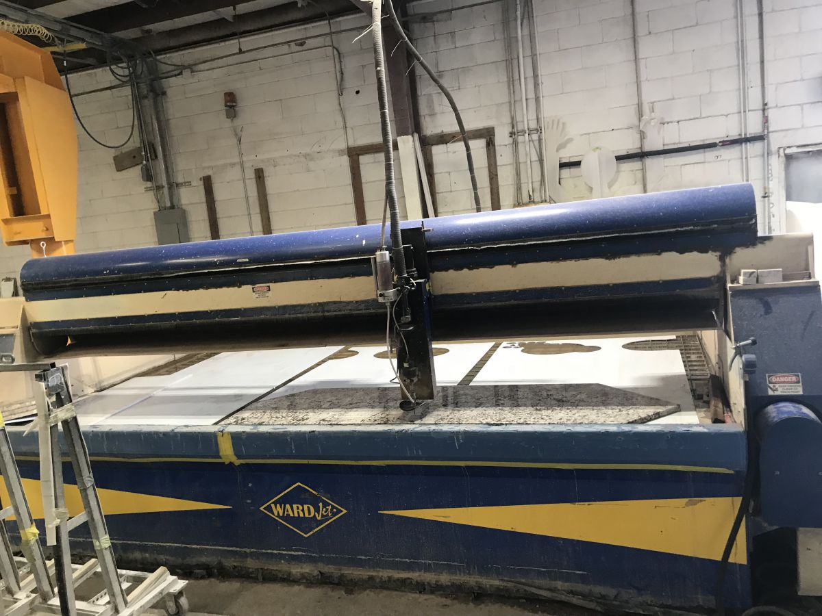 Sold Used 2006 WardJet WaterJet Machining Center Leasing Price1300.00