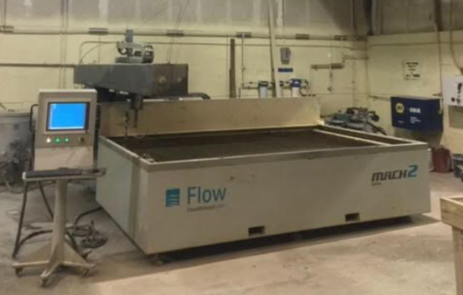 Sold Used 2014 Flow Mach 2 Water Jet Table All Used Stone Equipment