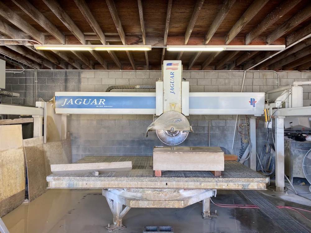 Sold Used 2001 Park Industries Jaguar Bridge Saw All Used Stone Equipment