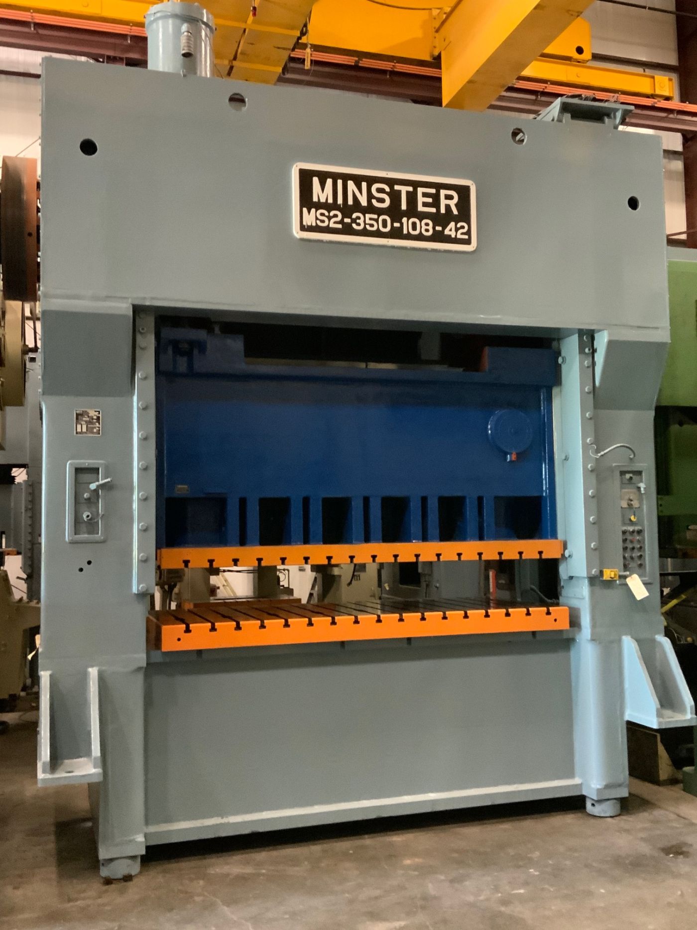 350 Ton Straight Side Press • Used Minster MS235010842 Press (5839)