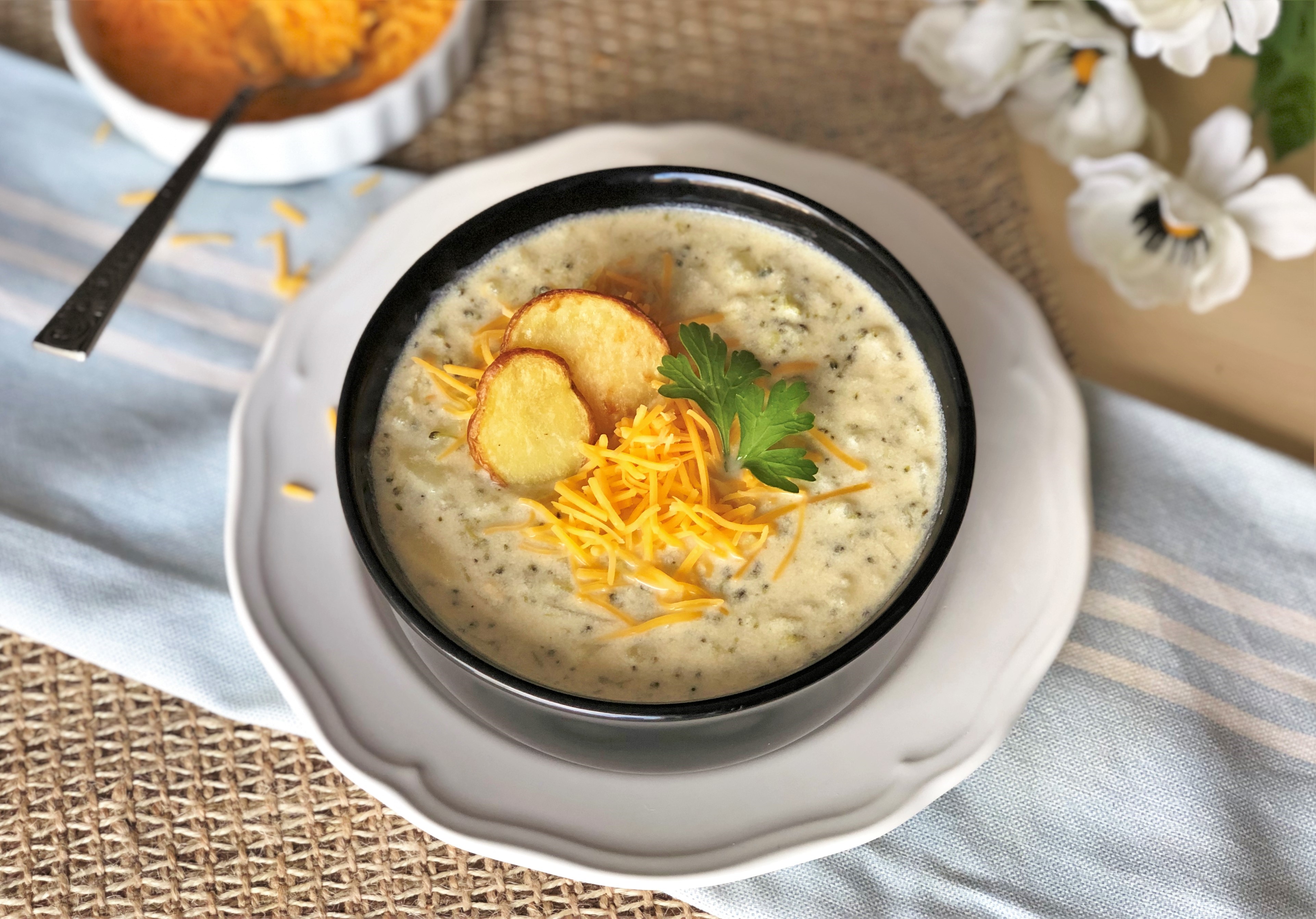 Aroostook Potato & Broccoli Soup Recipe Old Farmer's Almanac