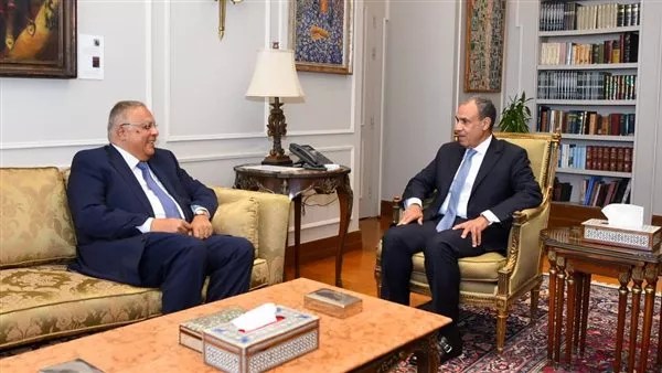 وزير «الخارجية» يبحث سبل التعاون المشترك مع المجلس القومى لحقوق الإنسان وزير «الخارجية» يبحث سبل التعاون المشترك مع المجلس القومى لحقوق الإنسان