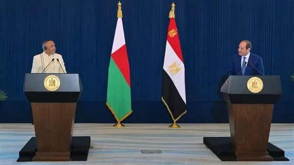 السيسى ورئيس مدغشقر يشهدان التوقيع على 5 مذكرات تفاهم السيسى ورئيس مدغشقر يشهدان التوقيع على 5 مذكرات تفاهم