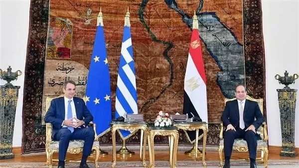 الرئيس السيسي يؤكد حرص مصر على تعزيز التعاون مع اليونان بمختلف المجالات الرئيس السيسي يؤكد حرص مصر على تعزيز التعاون مع اليونان بمختلف المجالات
