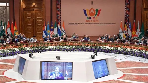 الرئيس السيسي يؤكد أهمية زيادة الاستثمارات والمشروعات المشتركة بين دول «البريكس» الرئيس السيسي يؤكد أهمية زيادة الاستثمارات والمشروعات المشتركة بين دول «البريكس»