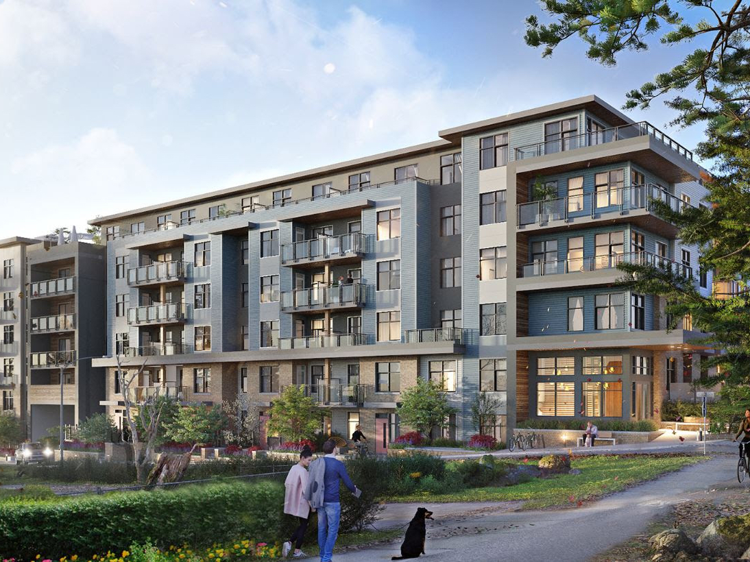 Quinn 1 & 2 Bedroom Parkside Modern Condos in Surrey, BC