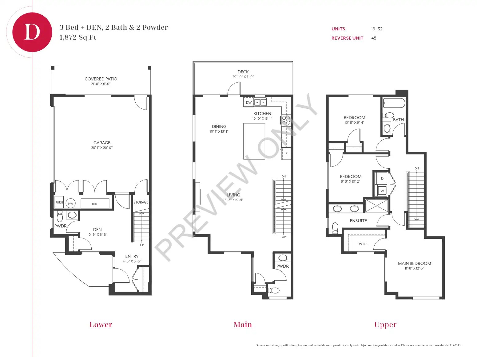 Cherryville 3 Bedroom Presale Townhomes in Mission Almas Group